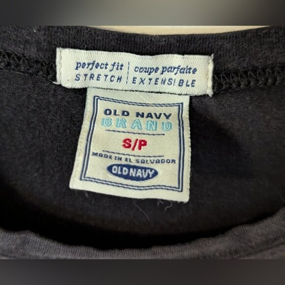 Old Navy Black Long-Sleeve Shirt, Size Small - Picture 2 of 2